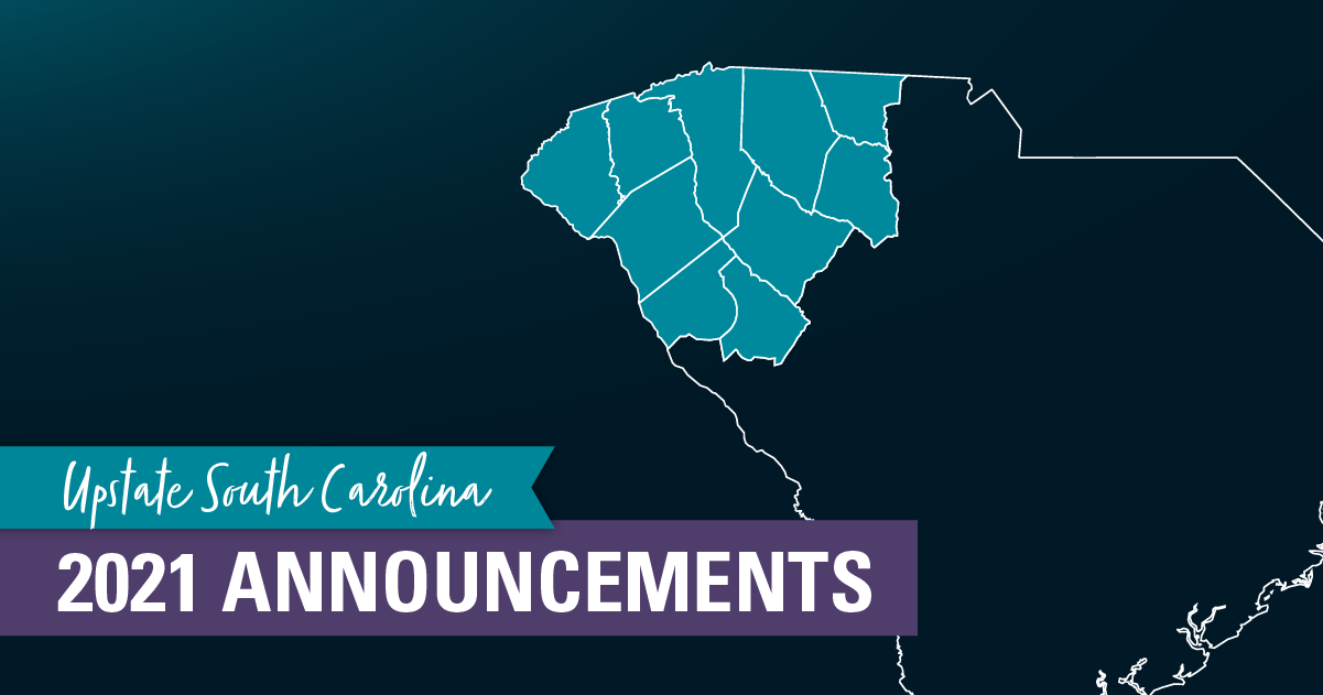 2021 Upstate SC investments top 2.5 billion Upstate SC Alliance