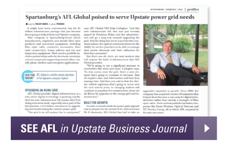 See AFL in Upstate Business Journal