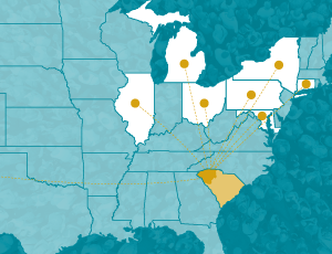 Who is moving to the Upstate?